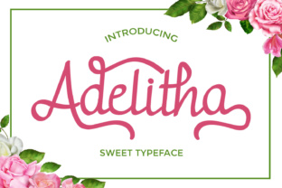 Adelitha: A Script Font That Elevates Handmade Creations