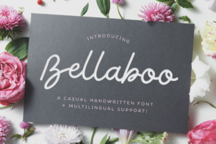 Bellaboo: A Handwritten Signature Script Font for Real Campaigns