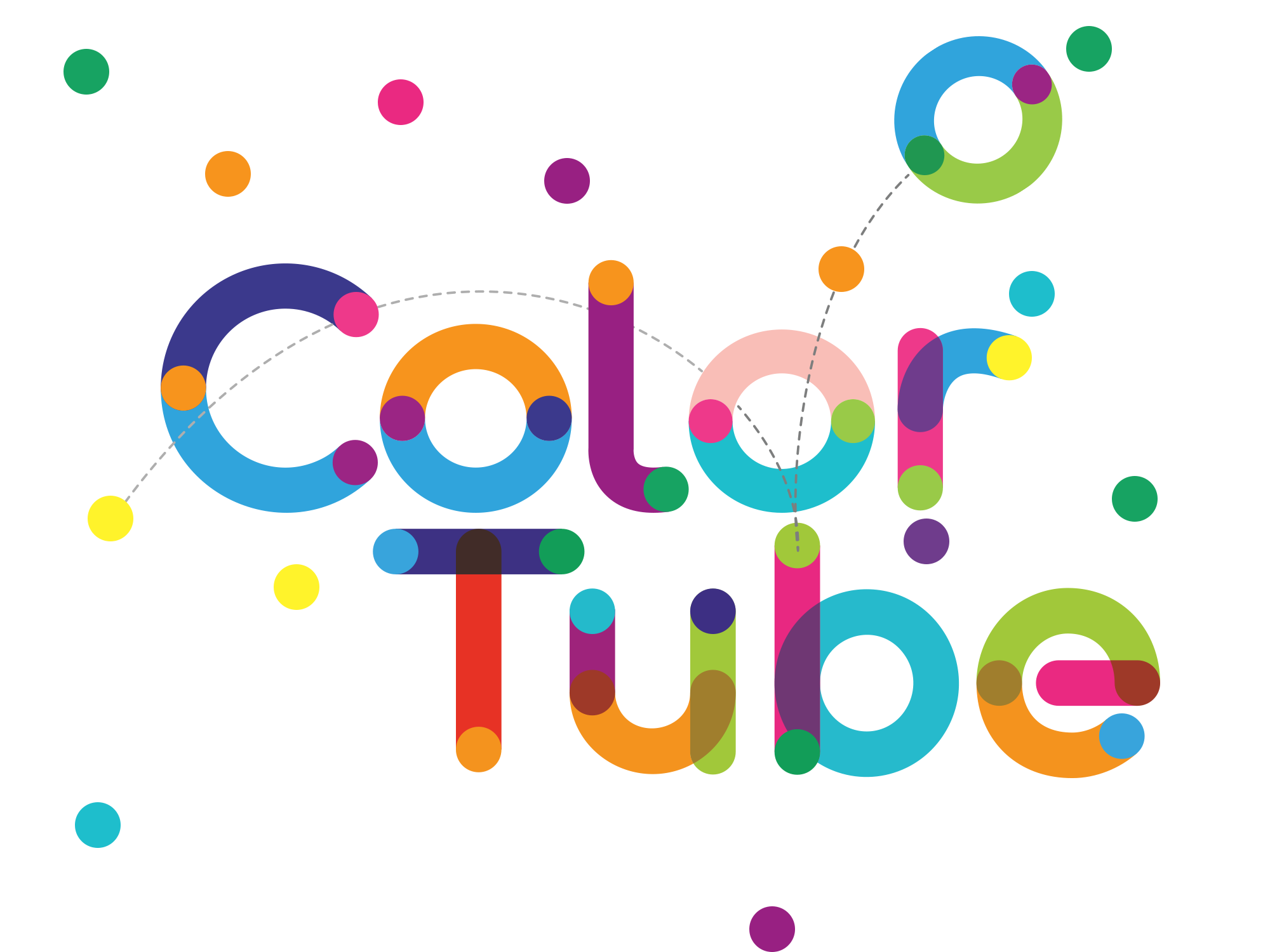 Color Tube Pro Font: A Playful Color Fonts Choice for Digital Brands