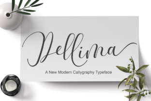 Dellima: A Script Handwritten Font That Makes Your Campaign Stand Out
