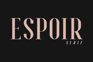 Esposir: A Modern Serif Font for Polished Brand Visuals