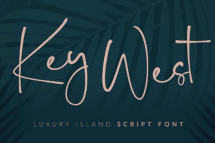 Key West Script: A Font for Editorial Elegance and Brand Identity