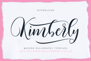 Kimberly Script: A Font for Elegant Editorial Design