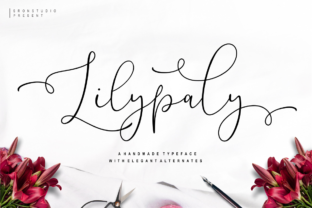 Lilypaly Script Handwritten Font for Elegant Craft Projects