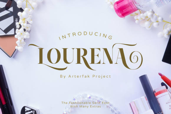 Lourena: A Serif Font for Elegant Editorial Design