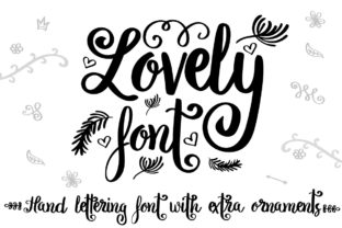 Lovely: A Modern Script Handwritten Font for Creative Professionals