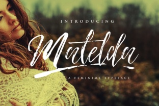 Matelda: A Script Font That Adds Rustic Charm to Your Digital Design
