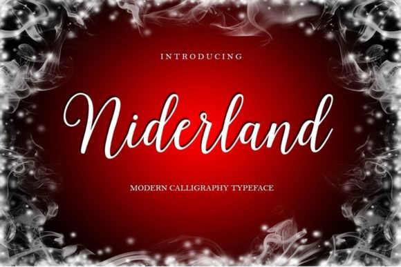 Niderland Script: A Feminine Touch for Modern Branding