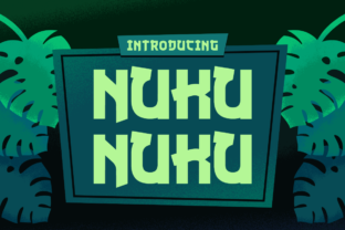 Nuku Nuku Font for Small Business Branding