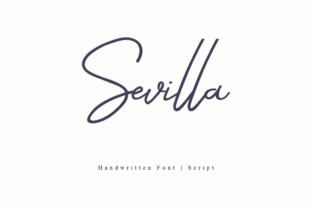 Sevilla: A Modern Handwritten Font for Editorial Design