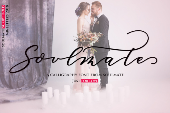 Soulmate Script for Branding and Design Projects