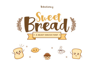 Sweet Bread Script Handwritten Font for Cheerful Creations