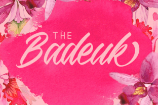 The Badeuk: A Script Font for Handmade Crafters and Designers