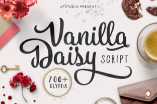 Vanilla Daisy: A Script Font for Elegant Digital Branding